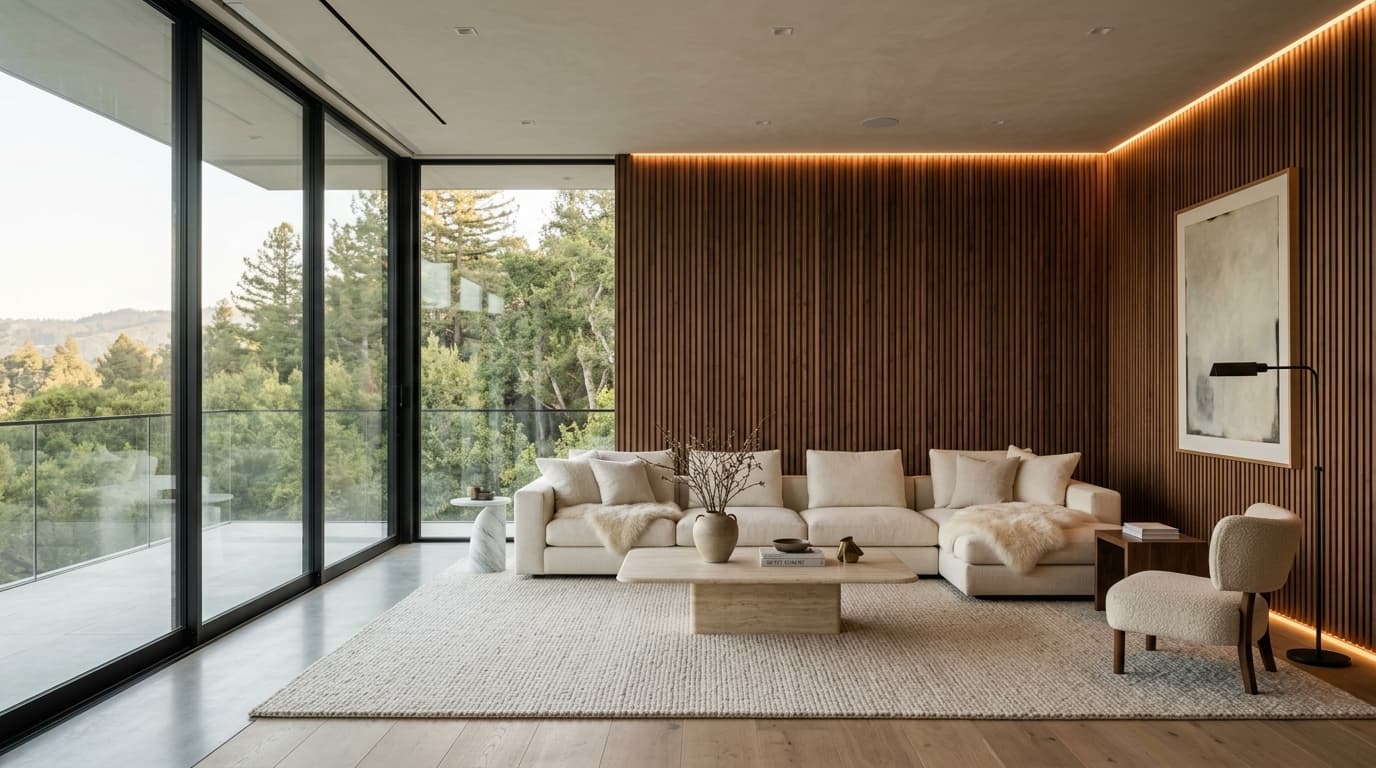Architectural TV & Living Room Console